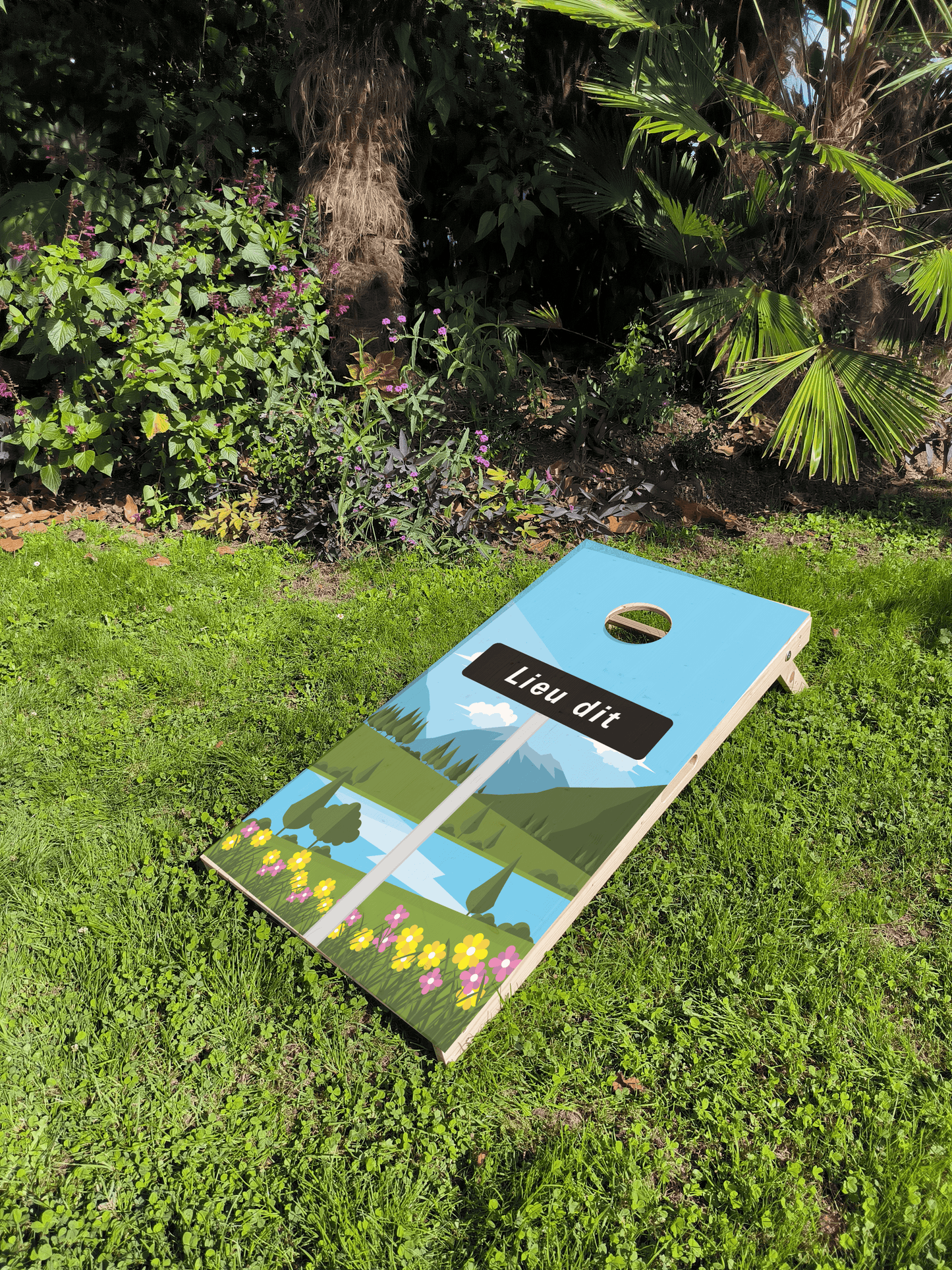 Cornhole - Panneau de Lieu Dit personnalisable