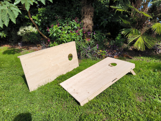 Cornhole duo - Bois brût