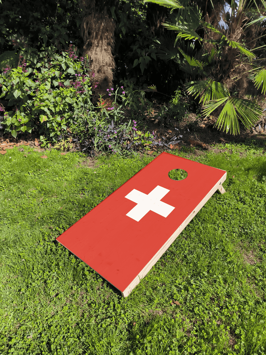 Cornhole duo - Drapeau Suisse