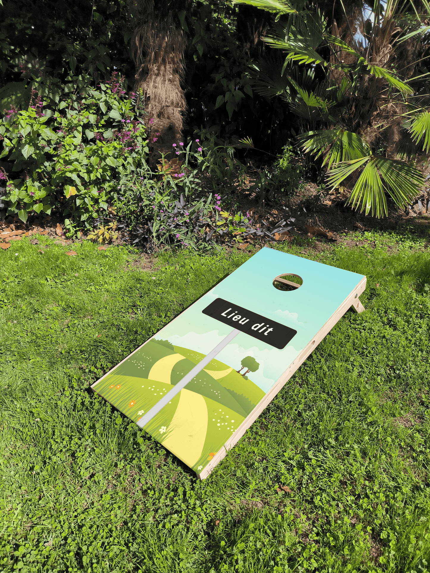 Cornhole - Panneau de Lieu Dit personnalisable