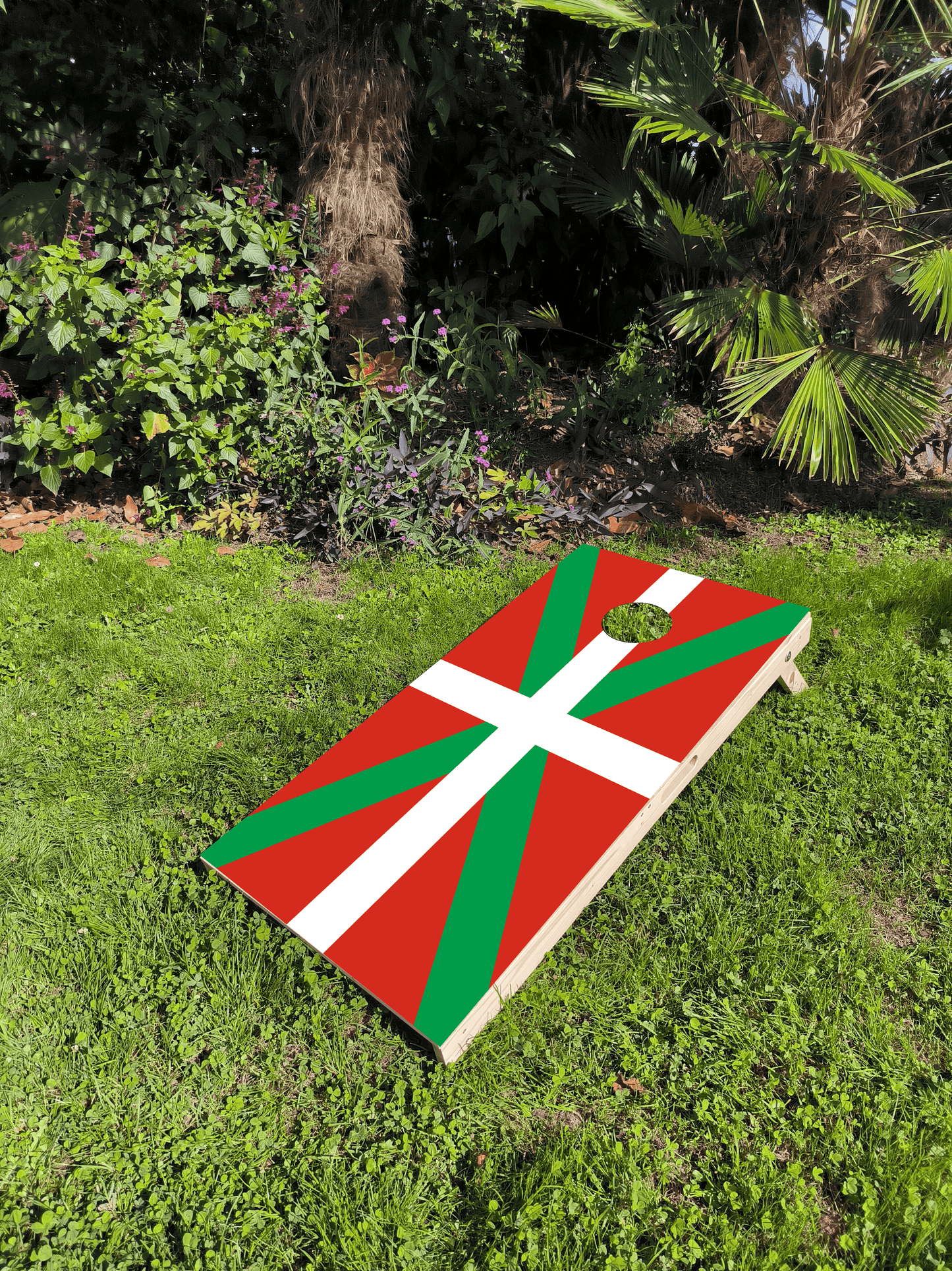 Cornhole duo - Drapeau Basque